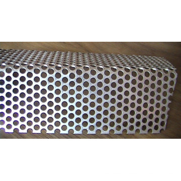 Eloxiertes perforiertes Aluminium Mesh / perforiertes Metall Wire Mesh